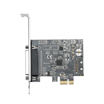 1 порт PCI-карта расширения с параллельным портом PCIE Riser Converter Adapter Интерфейс печати микросхемы AX99100 для Windows