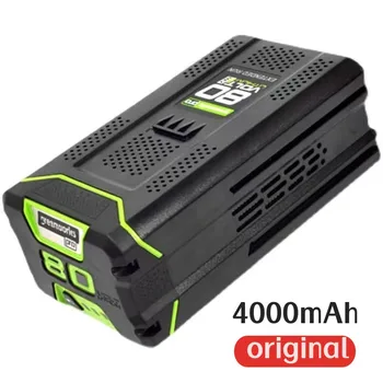 100% оригинальный аккумулятор 4000mAh для электроинструмента GreenWorks 80V GBA80150 GBA80200 GBA80250 GBA80300 GBA80400 GBA80500