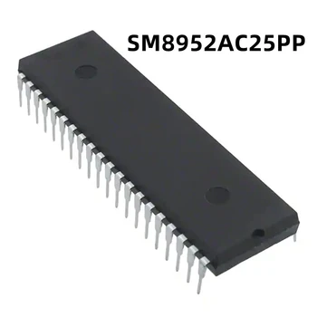 1шт Новый оригинальный микроконтроллер постоянного тока SM8952AC25PP SM8952AC25P DIP40 микросхема IC