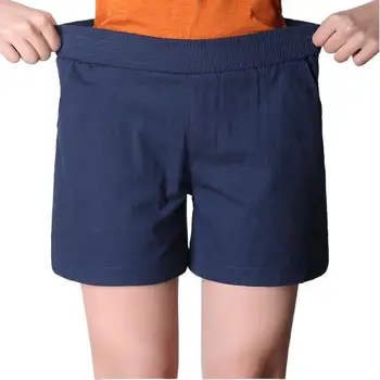 2023 Новые летние шорты Женские повседневные свободные простые короткие брюки Женские универсальные шорты для отдыха Плюс размер женской одежды