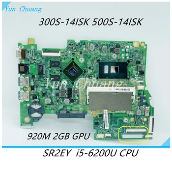 5B20K37631 14292-1 448,06701,0011 Для Lenovo Ideapad 300S-14ISK 500S-14ISK материнская плата ноутбука С процессором i5-6200U 920M 2G GPU