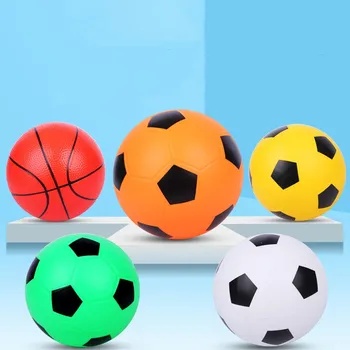 6-Дюймовые надувные Маленькие Баскетбольные Игрушки для детей на открытом воздухе и в помещении, игрушки с мячом, Мини-Надувные футбольные Баскетбольные Мячи, Игрушечные Мячи