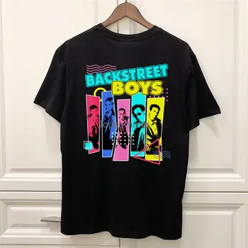 Backstreet Boys Straight Through My Heart Boys Черная футболка Новые Забавные топы Унисекс Футболка