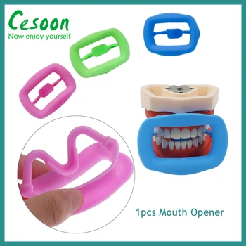 Cesoon 1 шт. Стоматологический O-образный мягкий силиконовый открывалка для рта, Ретрактор для зубов, Внутриротовой уход за губами и щеками, Ортодонтический материал