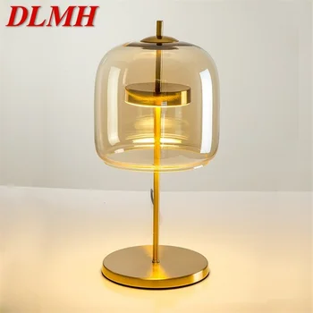 DLMH Nordic Креативная Настольная Лампа Современная Настольная Лампа LED для Домашнего Прикроватного Украшения