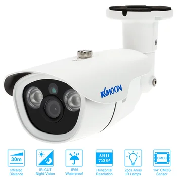 KKmoon 1080P 2.0MP AHD Bullet CCTV Камера 3,6 мм 1/3 ’CMOS ИК-Светодиоды Ночного Видения IR-CUT Непромокаемая Внутренняя Наружная Домашняя Безопасность