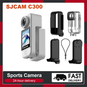 SJCAM C300 Карманная Экшн-Камера 4K 30FPS 5G/2.4G WiFi Спортивная Камера с Сенсорными Экранами 1,33 Дюйма 30 М Водонепроницаемого Ночного Видения