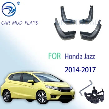Автомобильные Брызговики Для Honda Fit Jazz GK5 MK3 2014 2015 2016 2017 Брызговики Брызговики Передние Задние Аксессуары