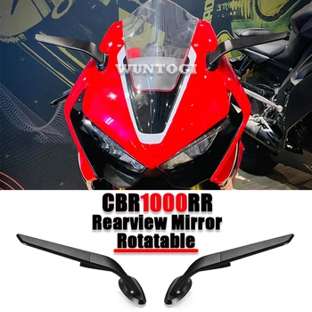 Аксессуары CBR1000RR Зеркало Заднего Вида Мотоцикла Для Honda CBR 1000RR 2019-2023 Регулируемое Вращающееся Боковое Зеркало Winglet