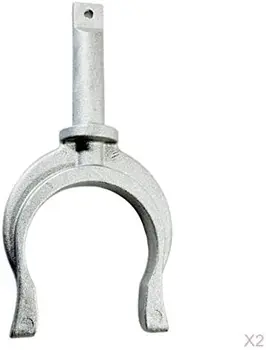 Алюминиевый шлюпочный уключина из 2 частей для шлюпочного плота