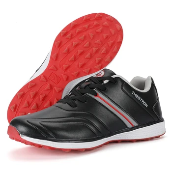 Водонепроницаемая Мужская Обувь для гольфа, Профессиональная легкая обувь для гольфистов, Спортивные кроссовки для гольфа на открытом воздухе, Спортивные Кроссовки бренда Male