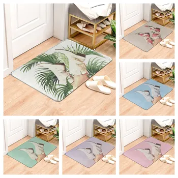 Коврик для ног Kawaii Color, дверной коврик для ванной комнаты, кухонные ковры с принтом, коврик для пола, коврик для гостиной, Противоскользящая лента