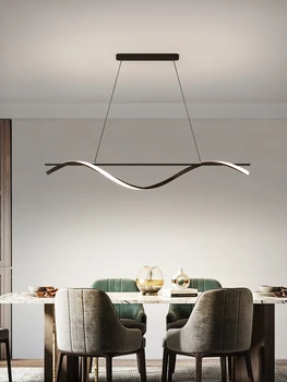 Люстра для столовой Минималистичная Креативная Минималистичная Высококачественная недорогая домашняя лампа Nordic Bar класса люкс