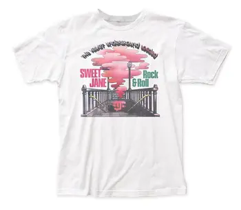 Магазины футболок Velvet Underground Sweet Jane Мужская футболка с круглым вырезом и коротким рукавом с принтом