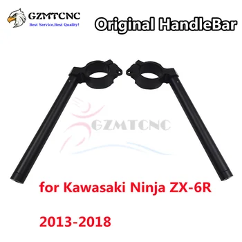 Мотоциклетный Зажим на Вилке Рукоятки Руля для Kawasaki Ninja ZX-6R ZX6R ZX636 ZX 636 2013-2018 Оригинальные Рули