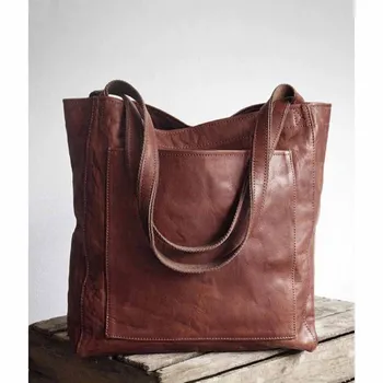 НОВАЯ модная женская кожаная сумка-тоут большого размера для женщин, сумочка на большое плечо, кошельки из мягкой искусственной кожи, большая сумка-кейсула