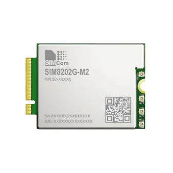 Оригинальный модуль SIM8202X-M2 SIMCom 5G, форм-фактор M.2, высокая пропускная способность передачи данных.