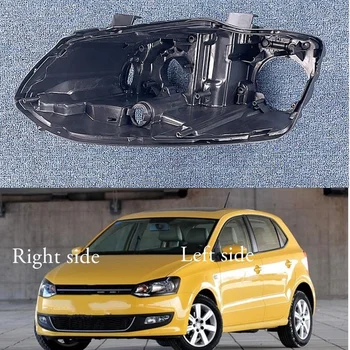 Основание фары для Volkswagen VW Polo 2011 2012 2013 2014-2017 Корпус фары, заднее основание автомобиля, Передняя Задняя фара для авто