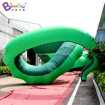 Подгонянное огромное раздувное щупальце 4.2X14 метров/гигантская раздувная антенна/большие игрушки для щупалец воздушного осьминога