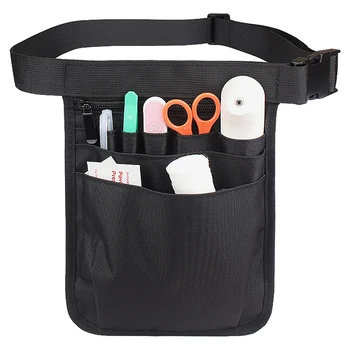 Поясная сумка для инструментов медсестры, универсальный карманный рабочий карман для медицинского персонала, Сумка для хранения медицинских принадлежностей, Сумка для медсестры