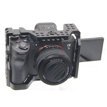 Профессиональная облегающая клетка для камеры Sony A7S3 Camera Cage A7SIII для камеры Sony Alpha 7S III Cage DSLR A7siii Cage Rig