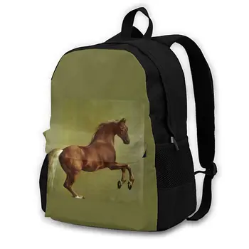 Рюкзаки с лошадьми, походный мужской рюкзак с принтом, милые сумки из полиэстера