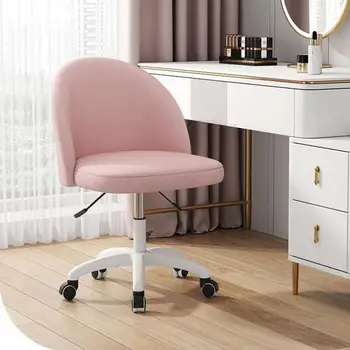 Скандинавский стул для макияжа, домашний современный простой комод для спальни, обучение маникюру, письменный стол, стул со спинкой, обеденный стул