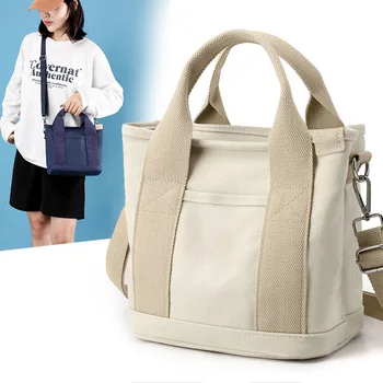 Холщовая сумка-мессенджер ZK50 на одно плечо, женская сумка Melaleuca, сумка для мамы, сумка для одноместной комнаты, женская маленькая сумка