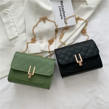 новая стильная сумка, осенне-зимняя креативная сумка через плечо, модная корейская версия, сумка на цепочке через одно плечо, женская маленькая сумка